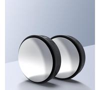 LSKJA Angle Mort Miroir de Voiture pour Mini Cooper 2-Doors Cooper SE Electric, 2 pièces 360° Rotation Angle Mort Miroir réglable HD Verre Convex Mirror,A-Black