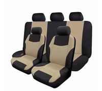 LSKJA Convient pour Suzuki Alto Kei Lapin Twin Celerio Les Housses de siège de Voiture, Ensemble Complet(9 pièces) élégant siège arrière divisé,B