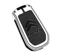 LSKJA Etuis Porte-Clés de Voiture pour Citroen Elysee 2014 2015 2016 2017 2019, Housse de Protection clé de Voiture, Fermeture Éclair Porte-clés de Voiture Portable pour Hommes Femmes