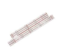 Lskjzzn Bande de rétroéclairage LED, 6 pièces/1 ensemble, Compatible for LG TV 49 pouces, 49UJ630 49LJ614V 49UJ634V 49UJ670 49UJ651V 49UJ701V 17Y 49UJ65_A_27LED