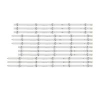 Lskjzzn Bande LED Compatible for LG TV 50 pouces, 12 pièces, 50LN5400 50LA620V 50LN577S 50LA620S 50LN575 50LN578 50LN570 50LA620 50LA613 50LN5200, nouveau