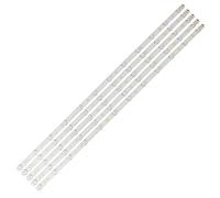 Lskjzzn Bande LED LB43014 V0_00 Compatible for Philips 43" Téléviseur GJ-2K16-430-D512-V4 43PUS6551 43PUS6501 43PUS7202 43PUS6501 43PUS6101 43PUS6201