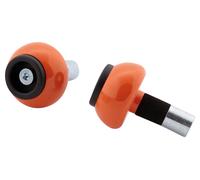 LSL Crash Balls Embouts de guidon Classic CLASSIQUE, ALU, ORANGE
