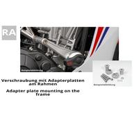 LSL Crash Pad® kit de montage t VTR 1000 F, 97-06, argent