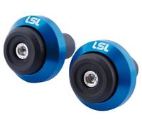 LSL Gonia Embouts De Guidon 14-18 MM, BLEU, PAIRE