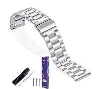 LSLHNMG Bracelet de montre en acier inoxydable 22 mm 20 mm 18 mm 24 mm bracelet de montre en métal surface brossée remplacement haut de gamme bracelets de montre unisexe outil for montre traditionnell