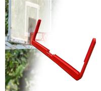 LSMDPT Protections pour poteaux de Basket Bande De Protection De Panneau De Basket-Ball en Verre Rouge/Bleu, Systèmes De Rembourrage Intérieur/extérieur, Bande Anti-Collision(Red,Pack of 1)