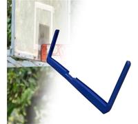 LSMDPT Protections pour poteaux de Basket Bande De Protection De Panneau De Basket-Ball en Verre Rouge/Bleu, Systèmes De Rembourrage Intérieur/extérieur, Bande Anti-Collision(Blue,Pack of 2)