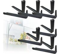 LSMDPT Protections pour poteaux de Basket Protection De Bord De Panier De Basket-Ball, Bande De Basket-Ball Anti-Collision Rembourrage De Cerceau Intérieur/extérieur, Panneau(Pack of 6)