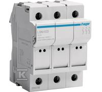 LSN403 Porte-fusible 3P cylindrique 8X32MM