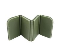 LSNNMU 2pcs Outdoor Portable Folding Seat Cushion Waterproof Mat Picnic Solid Color Camping Accessories for Travel pour Camping(Green)
