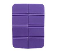 LSNNMU 2pcs Outdoor Portable Folding Seat Cushion Waterproof Mat Picnic Solid Color Multipurpose Camping Accessories pour Camping(Purple)