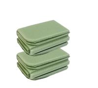 LSNNMU 2pcs Self Inflating Seat Cushion Foldable Portable Waterproof for Camping Picnic Outdoor Events Compact Design Multi Color Options pour Camping(Green)