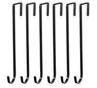 LSNNMU Lot De 6 Cintres For Couronnes Porte D'entrée, Crochets Sur La Pour Porte Standart(15inch)