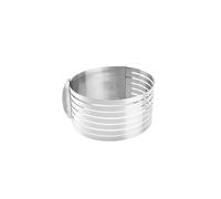 LSNNMU Moule réglable en Acier Inoxydable for trancher Les gâteaux, ustensiles de Cuisson, Anneau, Outils for, trancheur Pain, Outil Couches, 6-12 Pouces pour GâTeau(S)