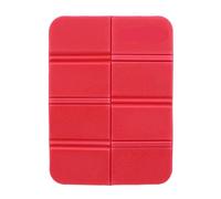 LSNNMU Outdoor Portable Folding Seat Cushion Waterproof Mat Picnic Solid Color Multipurpose Camping Accessories pour Camping(Red)