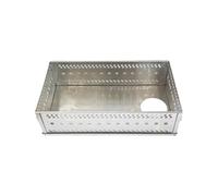 LSNNMU Support en Pierre de Sauna Acier Inoxydable, Fournitures poêle à Bois Chauffage, boîte feu Charbon résistante(L)