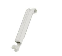 LSNNMU Wall Mounted Clothes Drying Rack Retractable Foldable Holder Punch-Free for Travel Or Home pour Balcon(White-2cm)