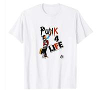 LSNUO Punky-Punk-4-Life-Brewster-Tv-Sitcoms-80s-Retro-Vintage-Punkrock-Hardcore-Gift-Mens-Womens-Unisex