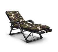 Lsoiup Chaise Longue Pliante, chaises de Jardin de Camping, Chaise Longue inclinable pour Bureau extérieur, Beaux paysages