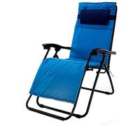 Lsoiup Chaise Longue Pliante et inclinable Zero Gravity Garden