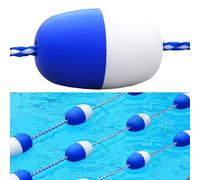 Lsoiup Kit de Corde de sécurité et de Flotteur, Lignes de marquage de bouée, séparateurs de couloirs de Piscine de 90 à 238 mètres - Cordes de barrière flottantes pour la séparation des couloirs de