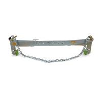 LSOPCYE Pince Levage Pierre Robuste avec chaîne, capacité Levage 1800 kg/3968 LB, Ouverture réglable, Pinces de Levage de Pierre, avec Protection en Caoutchouc(47in/1800kg/3968lb)