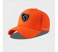 LSPBFB88 Casquette Homme pour Peugeot, Vintage Unisexe Sport Casquette Snapback Hip-Hop Snap Back Trucker Motorcycle Cap,Orange