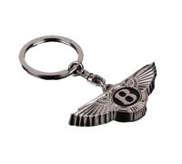 LSPBFB88 Porte Clef Voiture pour Bentley, Accessoires de Porte clés de Voiture personnalisés Porte-clés Armoiries,Black