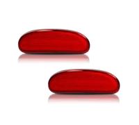Lspbfkq Catadioptre Pare-Chocs Arrière pour Nissan pour Cube 2009 2010 2011 2012 2013 2014 Feux de Conduite/stationnement LED Feux de Position latéraux arrière de Voiture(Red Lens)