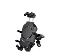 Lspbfkq Moto Support Téléphone Support Téléphone pour Moto avec Amortisseur Vibrations Antivol pour Guidon Vélo 54 À 72 Pouces(B)