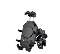 Lspbfkq Moto Support Téléphone Support Téléphone pour Moto avec Amortisseur Vibrations Antivol pour Guidon Vélo 54 À 72 Pouces(F)