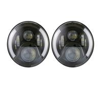 Lspbfkq phares avant Phare LED 7 Pouces Avec Feux Jour Pour Land Pour Rover Pour Defender Feux avants auto(L)