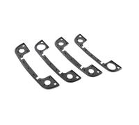 Lspbfkq Poignée de Porte Extérieure de Voiture Joints D'étanchéité En Caoutchouc Pour Poignée Porte Voiture, Pour BMW Série 3, 5, 7, E36, E34, E32, 4/2 Pièces(4 Door)