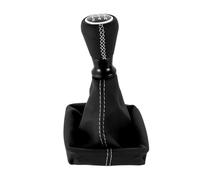 Lspbfkq Pommeau De Levier Peugeot Pour Peugeot 206 406 Transmission Manuelle 5 Vitesses Housse De Poignée De Levier De Vitesses En Cuir Housse(Blanc)