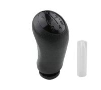 Lspbfkq Pommeau De Levier Pommeau De Levier De Vitesse À 5 Vitesses Pour Clio 3 Pour LAGUNA 2 Pour TWINGO 3 Poignée Levier De Vitesse De Voiture(Black Silver)