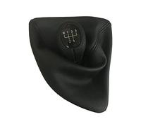 Lspbfkq Pommeau De Levier Pommeau De Levier De Vitesse En Cuir Pour BMW Pour Série 1 E81 E82 E87 E88 E90 E91 E92 E93(5speed leather)