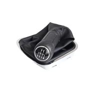 Lspbfkq Pommeau De Levier Pommeau De Levier Vitesse 5 Vitesses Avec Soufflet En Cuir Pour VW Pour Polo 6R Et Pour Polo Sedan 2010-2013 6R0.711.456B
