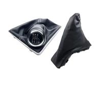 Lspbfkq Pour Astra III H 1.6 Pour Vauxhall 2005-2010 Pommeau Levier Vitesse Poignée Frein Main Stationnement Guêtre Collier Couverture Botte Pommeau Levier Vitesse(B0207-B0223)