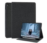 LSPCASA Étui pour Samsung Galaxy Tab A11 Plus 2025 11 pouces/A9 Plus 2023 11" - Étui folio à rabat en cuir PU avec support multi-angles et porte-stylo - Coque de protection pour tablette Galaxy Tab