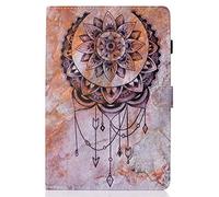 Lspcase Coque Galaxy Tab A 2019, Samsung Galaxy Tab A 10.1 Pouces 2019 SM-T510 SM-T515 Etui en Cuir Tablet Protecteur Flip Stand Housse Protection avec Fonction Réveil/Sommeil Auto Mandala