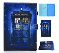 Lspcase Coque Galaxy Tab A 2019, Samsung Galaxy Tab A 10.1 Pouces 2019 SM-T510 SM-T515 Etui en Cuir Tablet Protecteur Flip Stand Housse Protection avec Fonction Réveil/Sommeil Auto boîte de Police