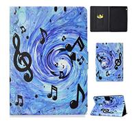 Lspcase Coque Huawei Media T3 10 9.6 Pouces Etui Flip Cover Coque en Cuir PU avec TPU Silicone Housse Stand Support，Fonction Sommeil/Réveil Automatique et Carte de Crédit Slot - Musique