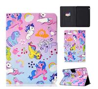 Lspcase Coque Huawei Mediapad T3 10, Etui Huawei T3 10 Housse en Cuir PU Wallet Pochette Support Case Cover avec Porte-Cartes pour Huawei Mediapad T3 10 9.6 Pouces Licorne