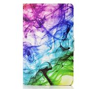 Lspcase Coque Samsung Tab A 10.5 Pouces Etui Cuir PU Pouces Pochette Flip Stand Tablette Housse Protecteur AVCE Dormir/Réveiller Auto pour Samsung Galaxy Tab A 10.5" SM-T590 SM-T595 Fumée Colorée