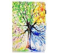 Lspcase Samsung Tab S4 10.5 Pouces Coque PU Cuir Housse étui Smart Cover avec Fonction de Veille/Réveil et Supporter Housse Protection pour Samsung Galaxy Tab S4 10.5 SM-T830 T835 Arbre de Vie