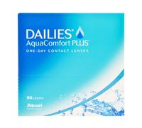 Dailies AquaComfort Plus (90 lentilles) Puissance: +6.00, BC: 8.70, Diamètre: 14.00 +6.00