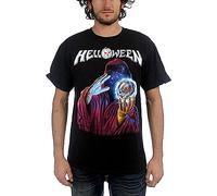 LSQ&SL Helloween - Keeper of The 7 Keys Mens T-Shirt in Black Manches Courtes(X-Large)