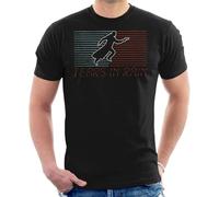 LSQ&SL Text Tears in The Rain Blade Runner Lines Men's T-Shirt Manches Courtes(X-Large)