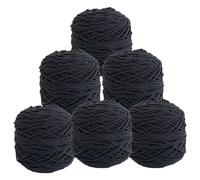 LSQXSS Kit de fil acrylique pour crochet et tricot pour débutants,fil 8 brins pour pistolet à touffeter,tricot à la main d'écharpes et de bonnets,fil pour la fabrication de tapis,7 onces par écheveau